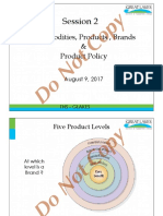 Session 2 - Product Policy