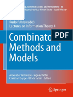 Combinatorial Methods and Models PDF