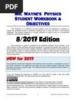 Physics Student Workbook