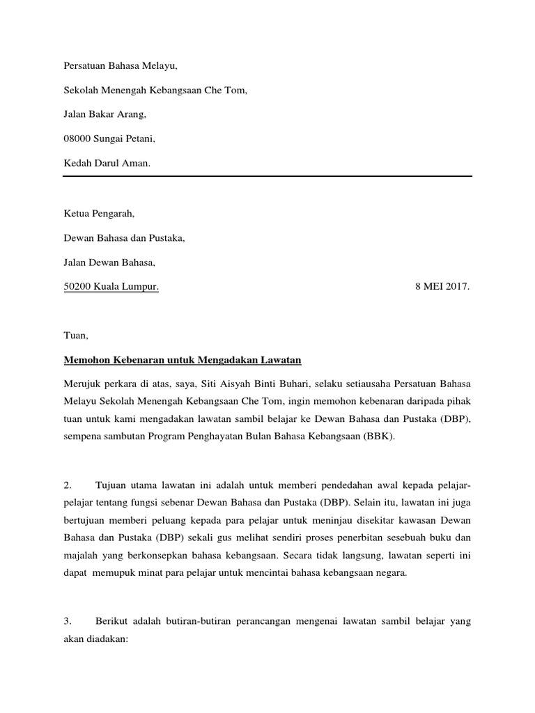 Surat Kiriman Rasmi - Siti Aisyah Buhari Surat Kiriman Rasmi - Siti Aisyah Buhari