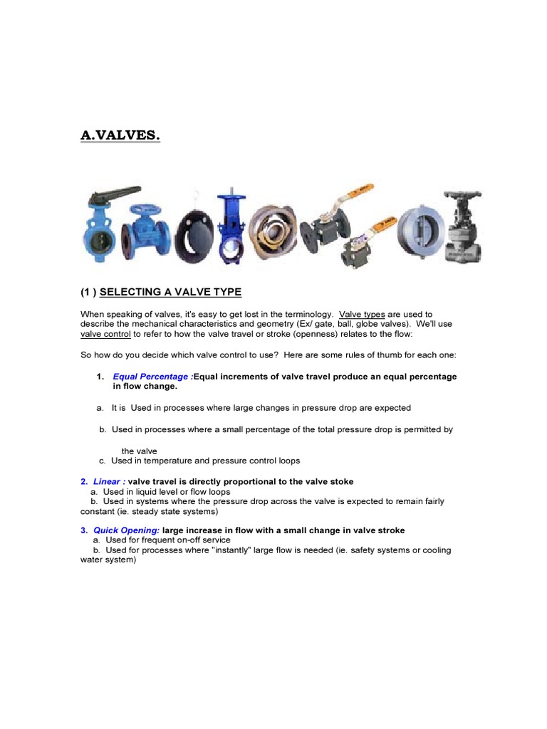 Valve Details | PDF | Science & Mathematics