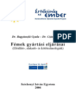 Bagyinszkyczinege Femek Gyartasi Eljarasai PDF