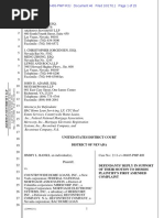 Defendants Reply in Support of Their Motion to Dismiss Plaintiffs First ...