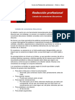 Listado de Conectores Discursivos PDF