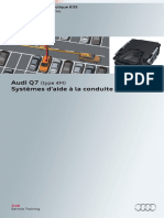 SSP 635 Audi Q7 (type 4M) SystÃ¨mes dâ€™aide Ã  la conduite