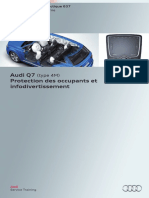SSP 637 Audi Q7 (Type 4M) Protection Des Occupants Et Infodivertissement