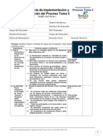 Formato Auditoria de Implementacion y Aplicacion de Toma 5 PDF