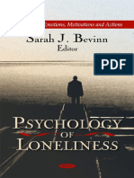 (Psychology of Emotions Motivations and Actions Series.) Bevinn, Sarah J.-Psychology of Loneliness-Nova Science Publishers (2011)