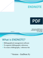 Endnote Postgraduate 2015
