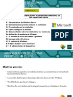 Tema 3 - Instalación de Un Sistema Operativo en Red. Windows Server PDF