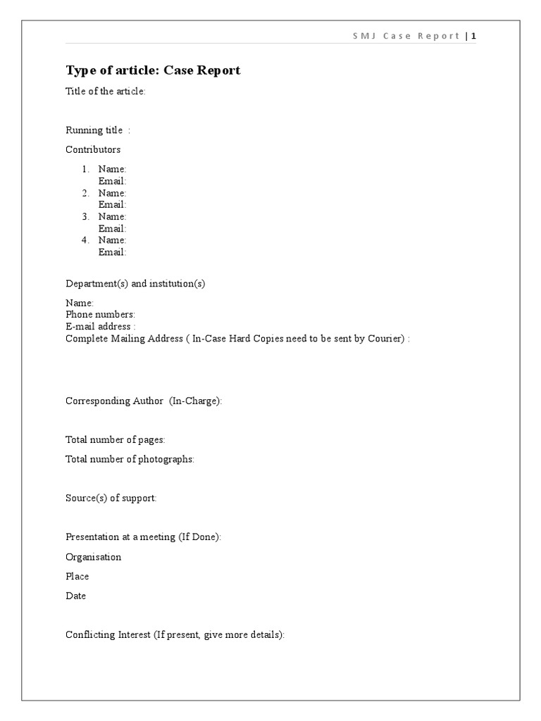 Type of Article: Case Report | PDF