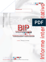 Informe Cuestionario Bip