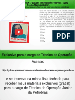 Técnico de Operação Júnior PETROBRAS Questão 23 Resolvida da Prova 47 Edital No 1 PETROBRÁS / PSP RH – 1/2012</div></div><div class=