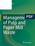 Management of Pulp and Paper Mill Waste Pratima Bajpai Springer 2015