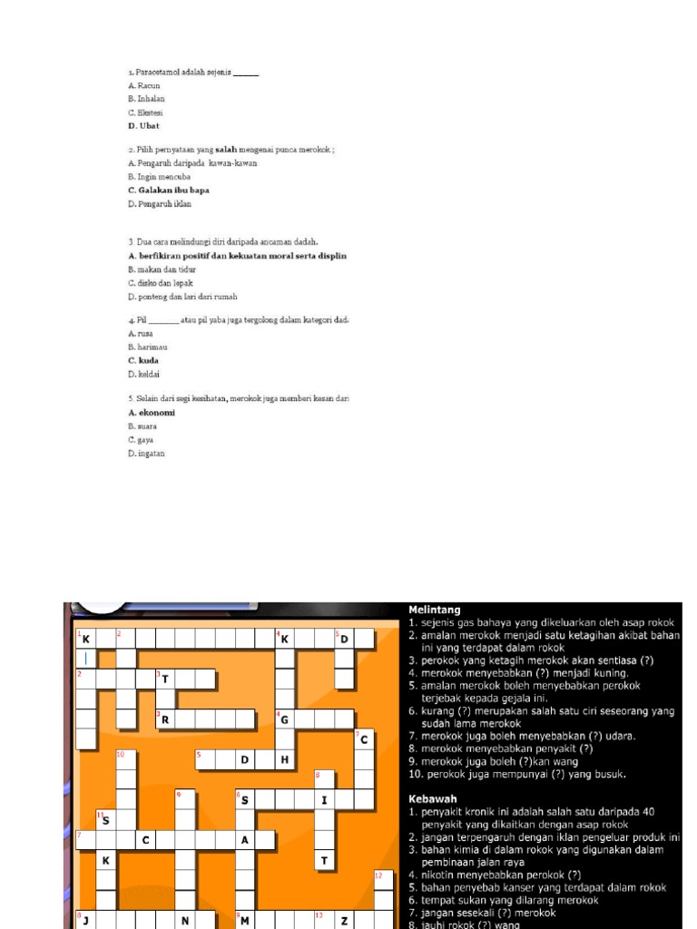 Contoh Kuiz | PDF