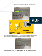 Como Conectar y Configurar La Conexión de Fibra de Jazztel Con El Router