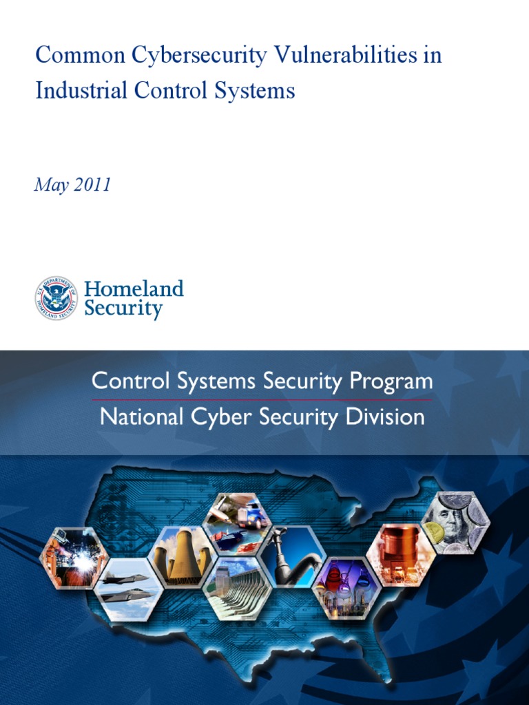 Cybersecurity Vulnerabilities in ICS | PDF | Vulnerability (Computing ...