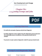 Organization Development and Change: Chapter Six: Diagnosing Groups and Jobs