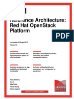 Reference Architecture - Red Hat OpenStack Platform