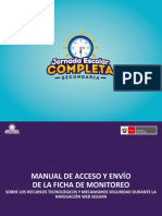 Manual de Acceso y Envio de Ficha de Monitoreo