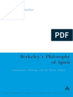 Bettcher - Berkeley's Philosophy of Spirit. Consciousness, Ontology and The Elusive Subject