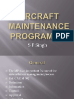 aircraft maintenance programme