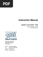 Manual Turbidimetro Optek 156