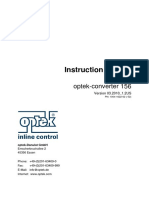 Manual Turbidimetro Optek 156
