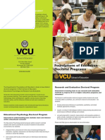 Foundations of Education Doctoral Programs