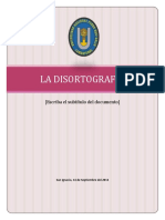 Disortografia