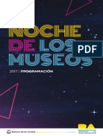 Programación La Noche de Los Museos 2017