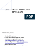 Secretaria de Relaciones Exteriores