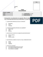 Prueba Ciencias Tercero Alimentos2