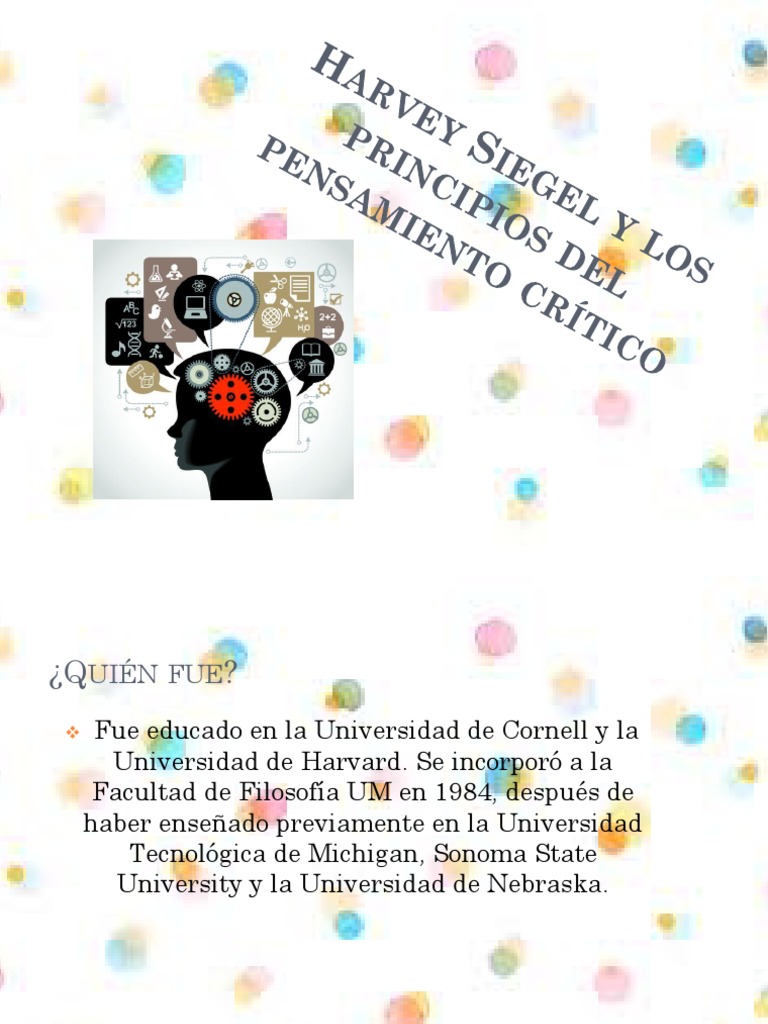 Teoria del pensamiento critico de harvey siegel_teoria_online