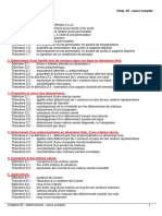 Determinants Cours Complet