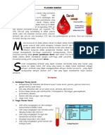 Artikel Plasma Darah, Sel Darah & Golongan Darah