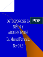 Osteoporosis en Niños y Adolescentes PDF