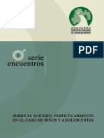 Sobre El Suicidio en Casos de Niños y Adolescentes