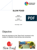 Importance of Slow Food Movement for Local Farmers and Consumers