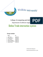 Object Oriented System Analysis Design Project Group1Project