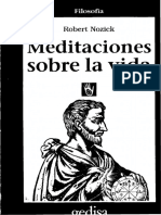 Nozick Robert - Meditaciones Sobre La Vida PDF