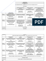 Linguistics Conference Schedule and Abstracts