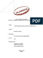 Secciones de Maxima Eficiencia Hidraulica