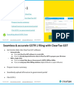 Gstr1 Guide Cleartax Gst