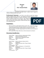 Nazim Resume