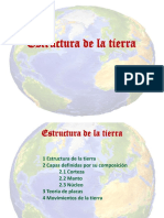 Estructura de La Tierra