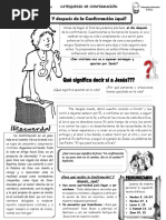 Confirmarse Es Decir Sí a Jesús