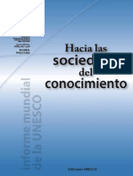 Hacia las  sociedades del   conocimiento        unesco.pdf