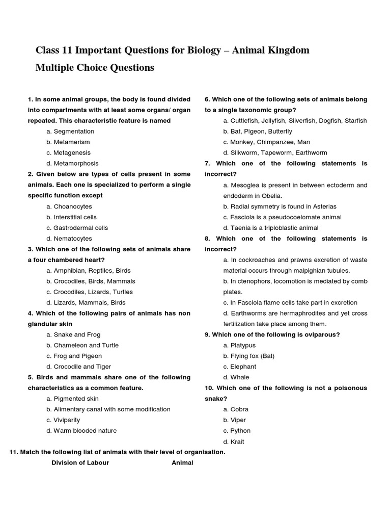 case study based questions class 11 biology pdf