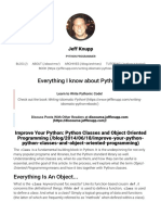 Improve Your Python_ Python Classes and Object Oriented Programming